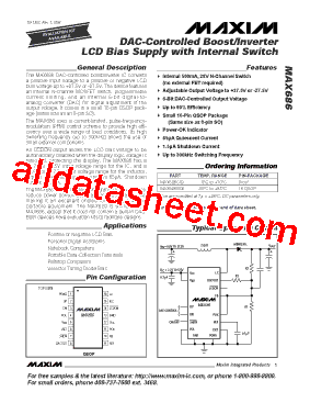 MAX686EEE+型号图片