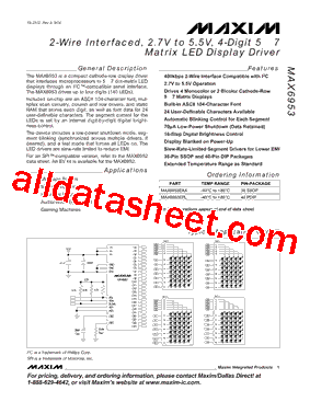 MAX6953EPL+型号图片