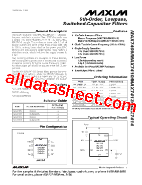 MAX7410EUA+型号图片