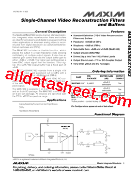MAX7463型号图片