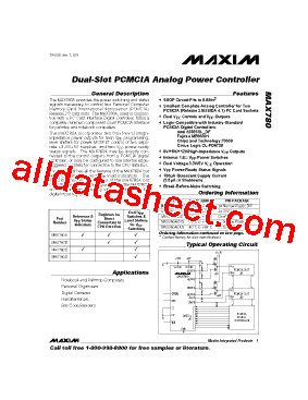 MAX780CEAG型号图片