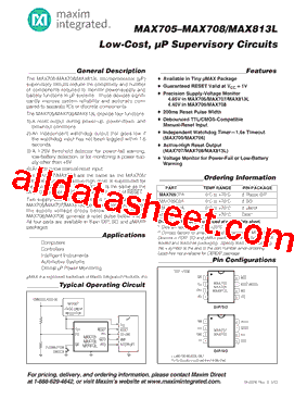 MAX813LMJA型号图片