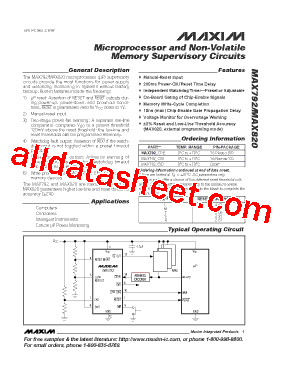 MAX820MCSE+型号图片