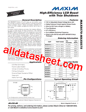 MAX8571EVKIT型号图片