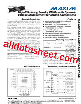 MAX8661ETL+型号图片