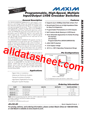 MAX9135GHJ型号图片