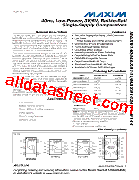 MAX9141ESA+型号图片