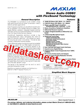 MAX9888_V01型号图片