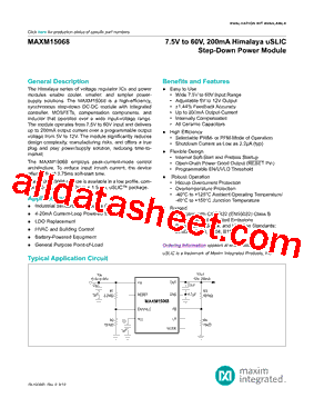 MAXM15068AMB型号图片