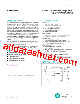 MAXM15462AMB+型号图片