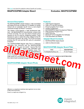 MAXPICO2PMB型号图片