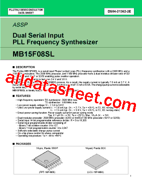 MB15F08SL型号图片