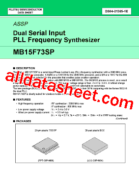 MB15F73SP型号图片