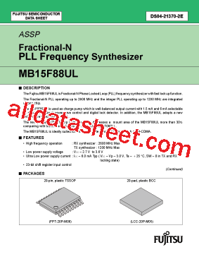 MB15F88ULPVA型号图片