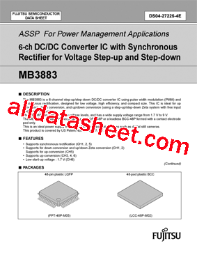 MB3883PV型号图片