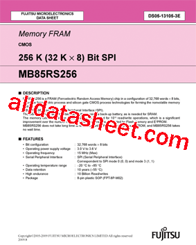 MB85RS256_09型号图片