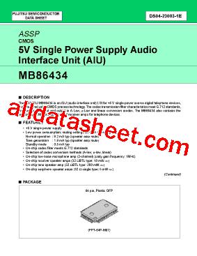 MB86434PF型号图片