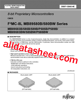 MB89585BW型号图片