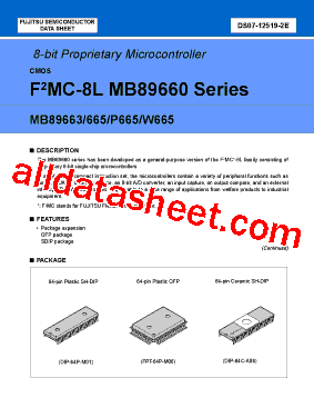 MB89665PF型号图片