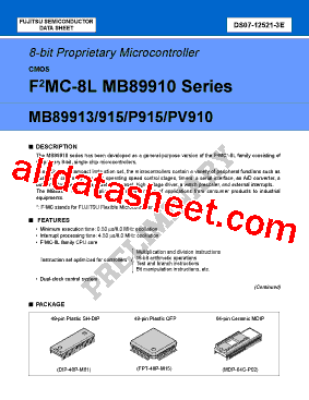 MB89915PF型号图片