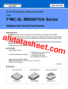 MB89P677APF型号图片