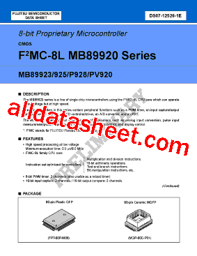 MB89P928PF型号图片