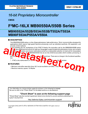 MB90552APF型号图片