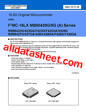 MB90F428GAPFV型号图片