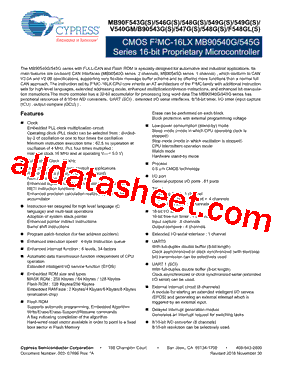 MB90F548GSPF型号图片