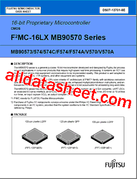 MB90F574APFF型号图片