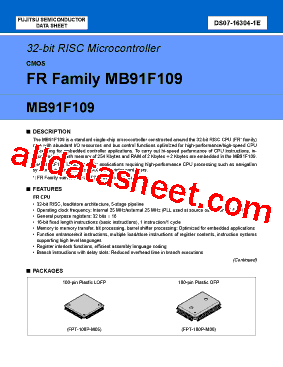 MB91F109PF型号图片