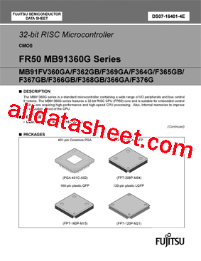 MB91F367GBPMT型号图片