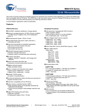 MB91F577BHSPMC型号图片
