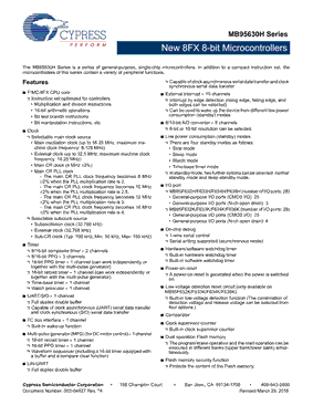 MB95F633K型号图片