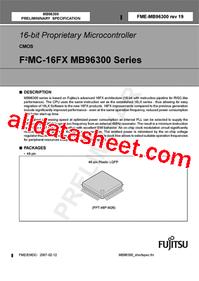 MB96F326YWAPMC-GE2型号图片