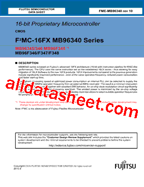 MB96F346ASA型号图片