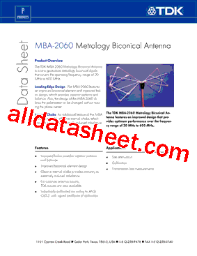 MBA-2060型号图片