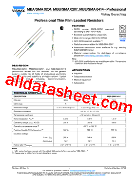 MBA02040D6DC100型号图片