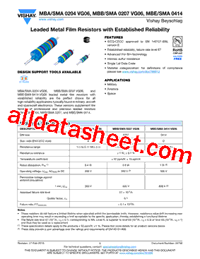 MBB/SMA0207VG06型号图片