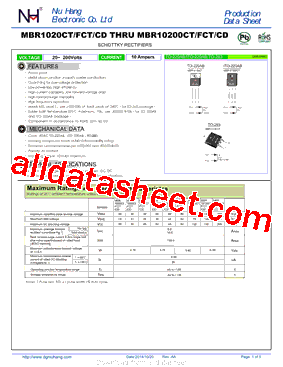 MBR10200CD型号图片
