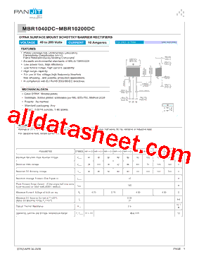 MBR10200DC型号图片