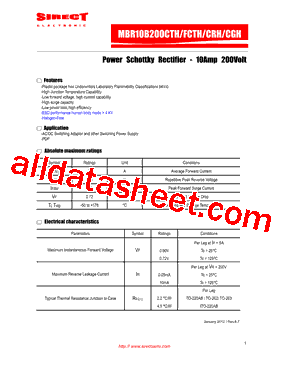 MBR10B200FCTH型号图片