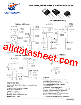 MBR10H50型号图片