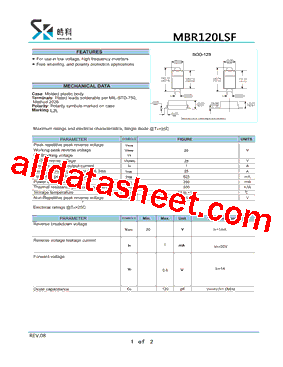 MBR120LSFT1G型号图片