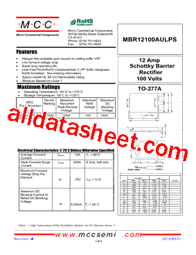 MBR12100AULPS型号图片