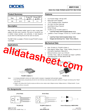 MBR15100C型号图片