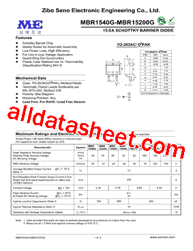 MBR15200G型号图片