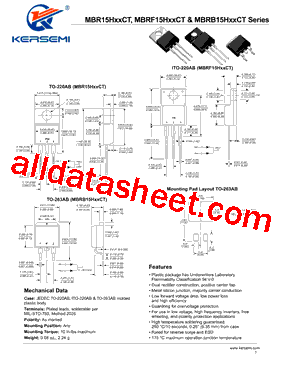 MBR15H45CT型号图片