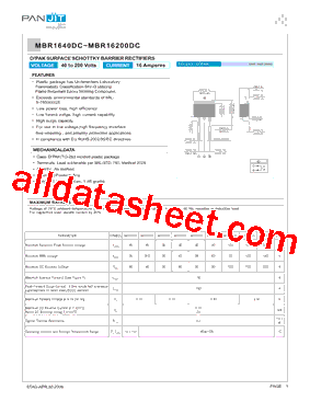 MBR1645DC型号图片