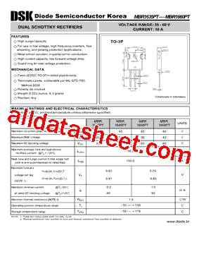 MBR1645PT型号图片